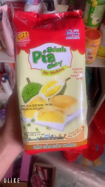 BÁNH PÍA ĐẬU SẦU RIÊNG 5OOG TÂN HUÊ VIÊN DATE MỚI MỖI NGÀY