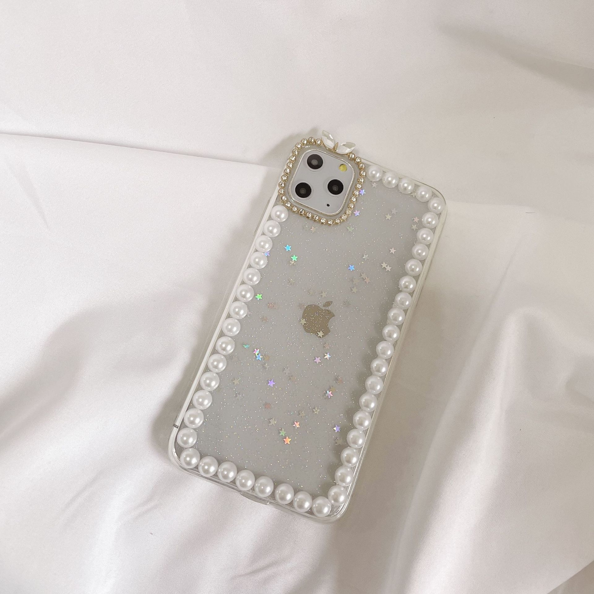 Star Pearl Apple 11pro Case IPhone XR Transparent Xsmax Soft 8p Drop Proof 12mini / 7 Vỏ, Bao & Ốp Lưng