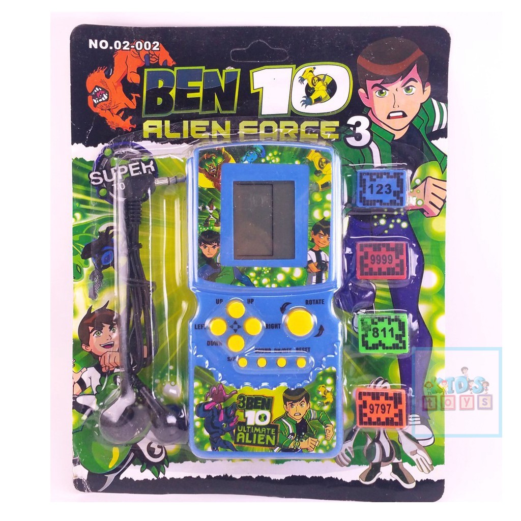 Máy điện tử xếp hình cầm tay, máy chơi điện tử xếp gạch, máy chơi game xếp hình