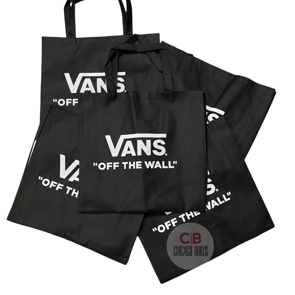 (𝗖𝗵𝗶́𝗻𝗵 𝗵𝗮̃𝗻𝗴 - Chicago Bulls) Túi Vải Tote Vans - Season 2022