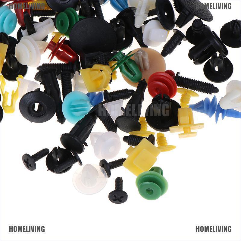 FENDER Bộ 500 Đinh Tán Nhựa Phụ Tùng Cho Xe Ô Tô