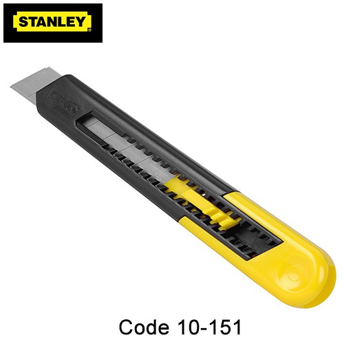 Combo dao rọc giấy Stanley 10-151 + hộp lưỡi dao 18mm (10 lưỡi/ hộp)