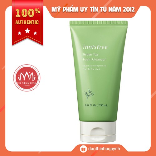 Sữa rửa mặt Innisfree Green Tea Pure Cleansing Foam 150ml