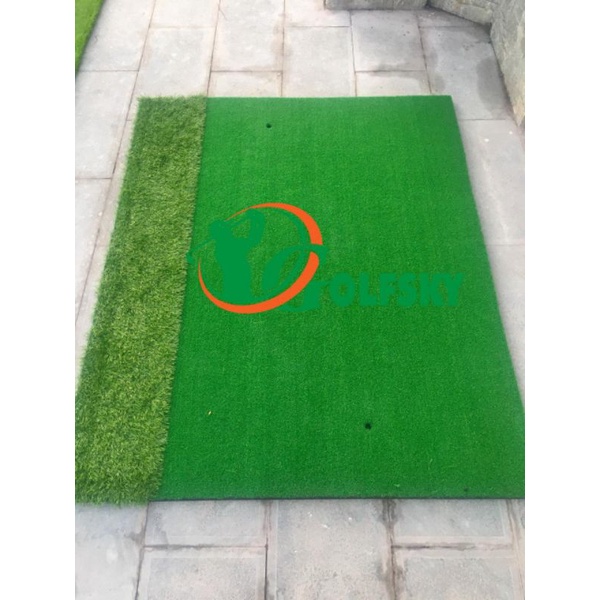 Thảm Tập Swing Golf 1,25m x 1m - PGM Hitting Mat ( Tặng kèm 5 bóng golf xốp và tee golf cao su )