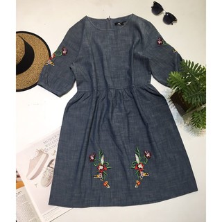 Đầm jean size S, M, L giá 270K