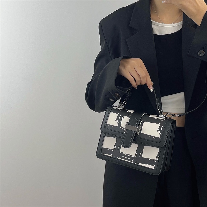 Túi Xách JASMIN NOIR Da PU Có Khóa Dành Cho Nữ