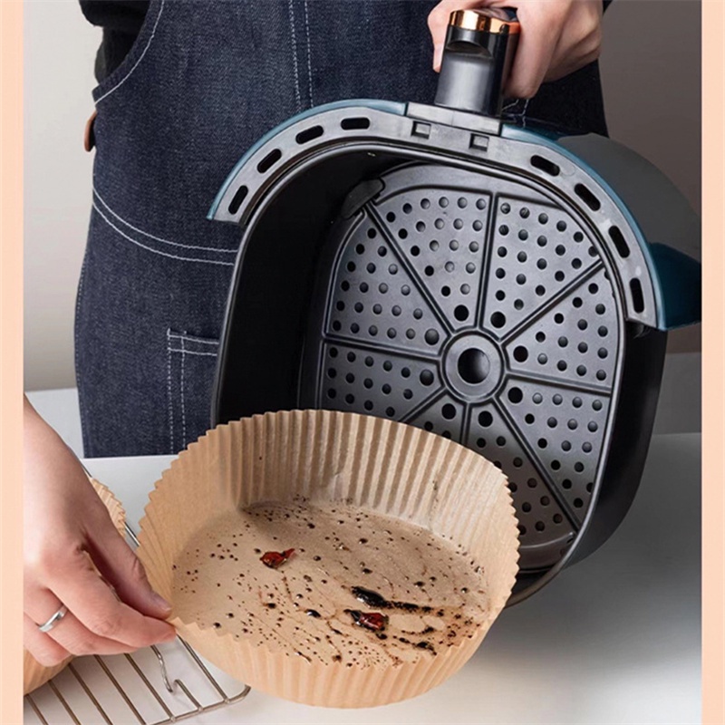 Bộ 50 Giấy Silicone Cấp Thực Phẩm Thấm Dầu Tiện Dụng Nướng Bbq