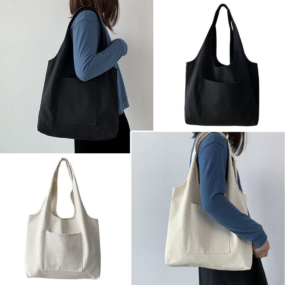 Túi Xách Đeo Vai Chất Liệu Canvas Thời Trang Cho Nữ