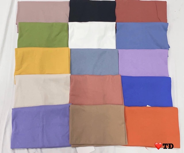 Áo phông trơn unisex - Hàng QC ảnh thật