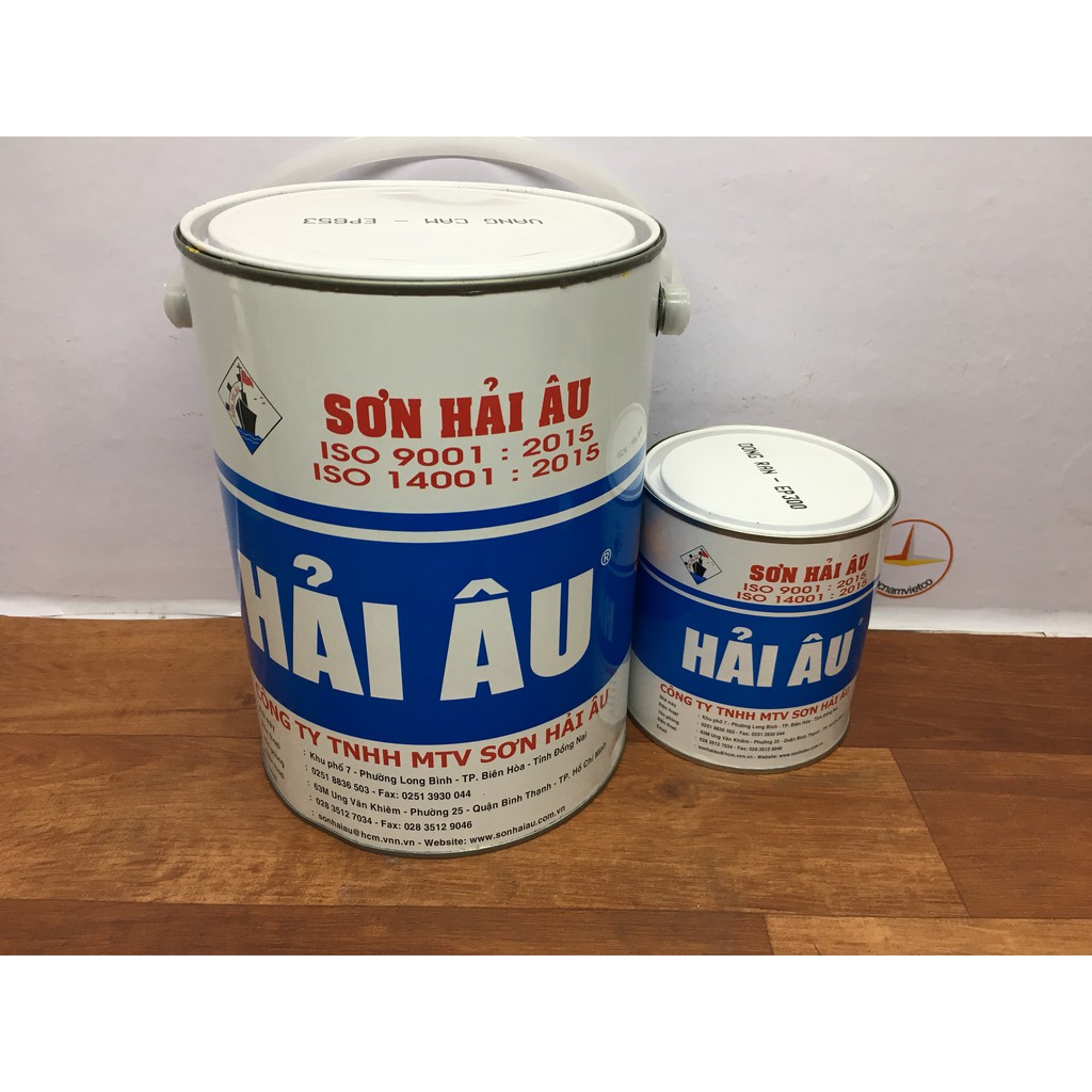 Sơn Epoxy Hải Âu đủ màu ( Bộ 5L)