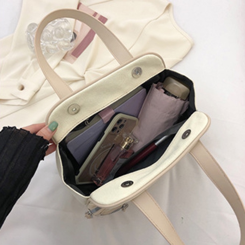 Túi Đeo Vai Vải canvas Chất Lượng Cao Sức Chứa Lớn Thời Trang Cho Nữ