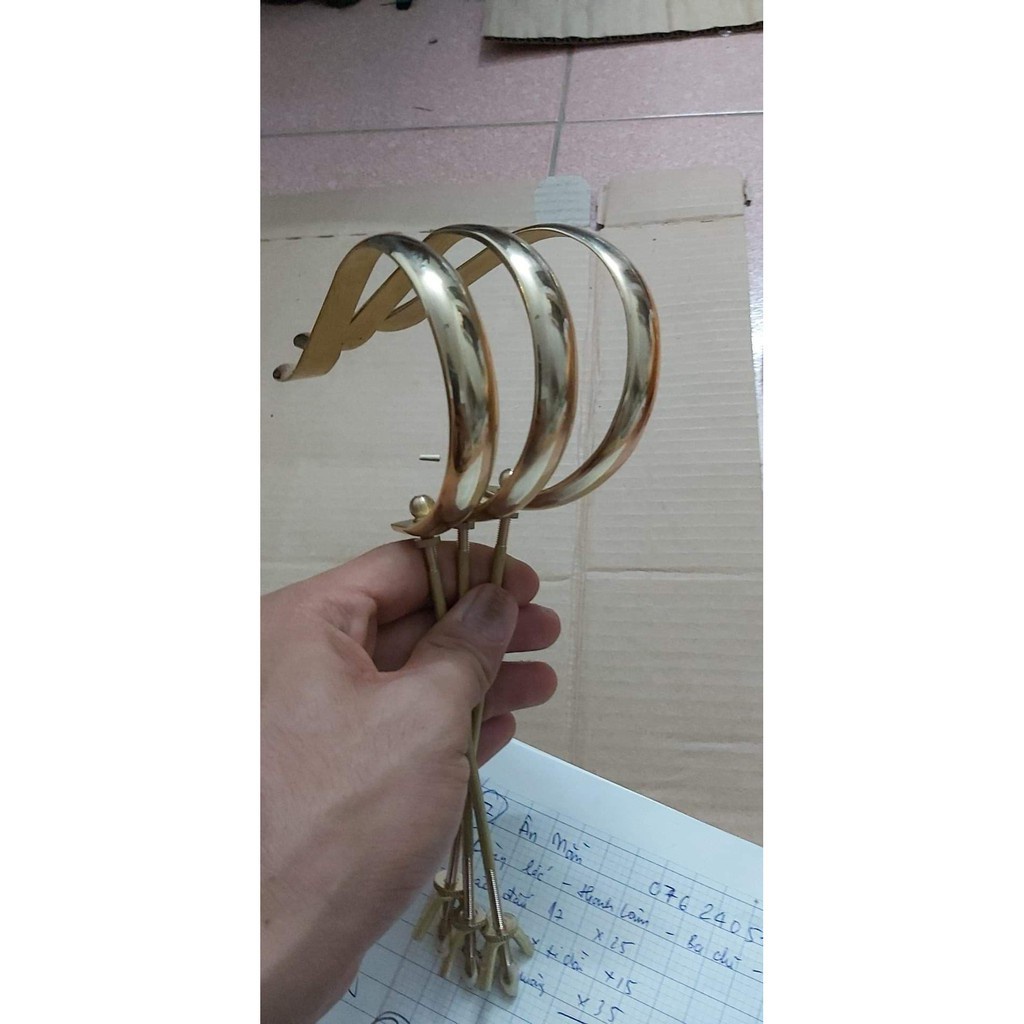 Phụ kiện lồng chim Minibica móc đồng treo lồng chim cực đẹp PK14