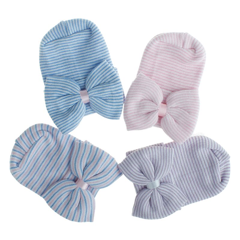 Mũ Bonnet Chắn Gió Màu Trơn Thời Trang Mùa Đông Cho Bé Gái Sơ Sinh