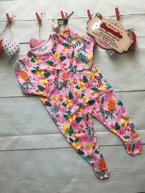 Body cotton liền vớ bé trai bé gái