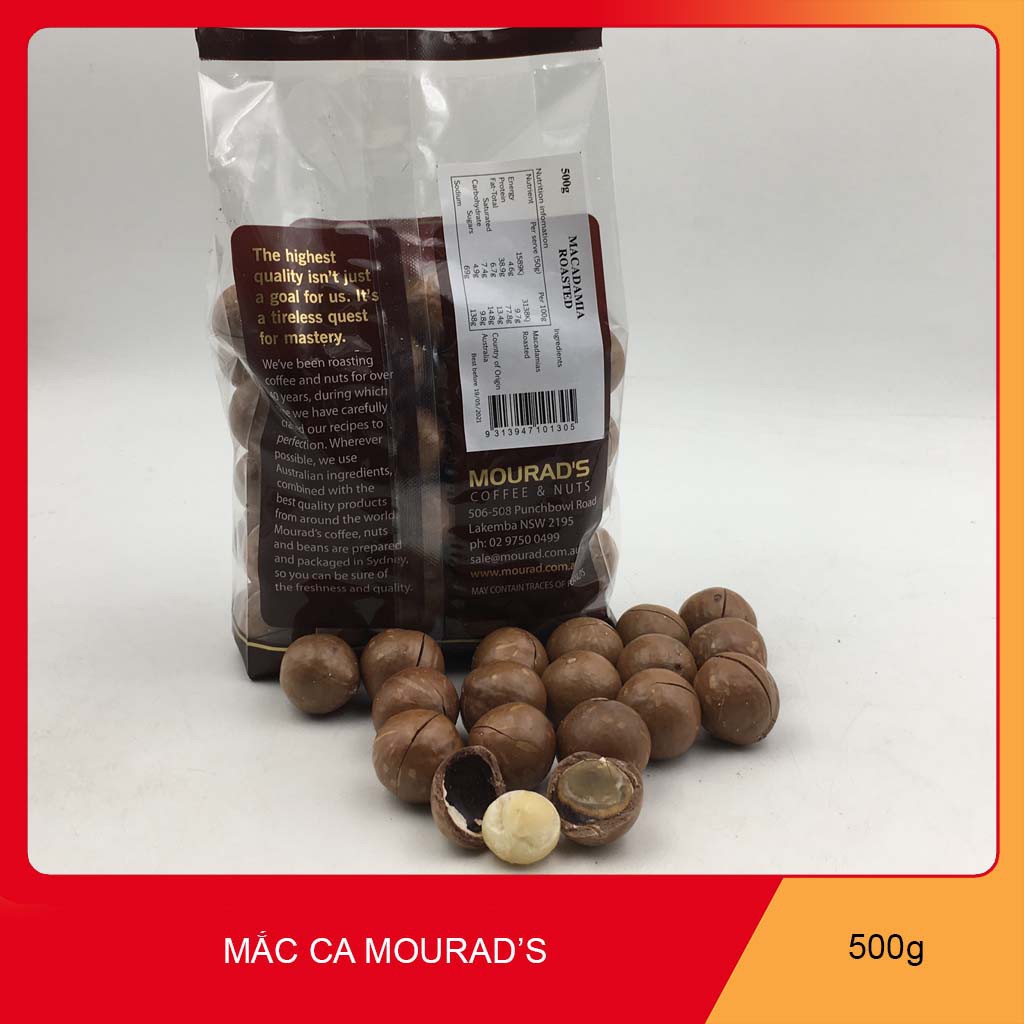 Hạt Macca Mourad’s bịch 500gr của Úc. | BigBuy360 - bigbuy360.vn