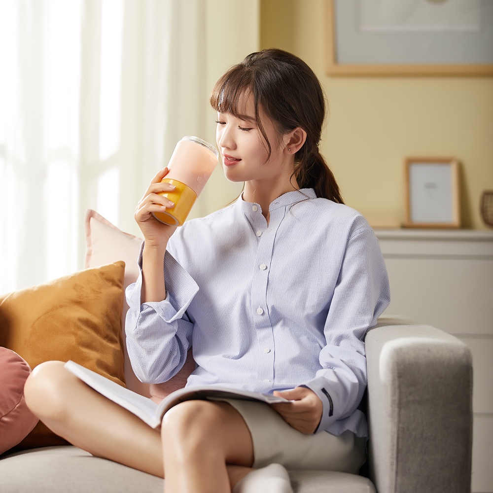 Máy Xay SInh Tố Cầm Tay Mini Bear LLJ-B03C1- Bảo hành 18 Tháng