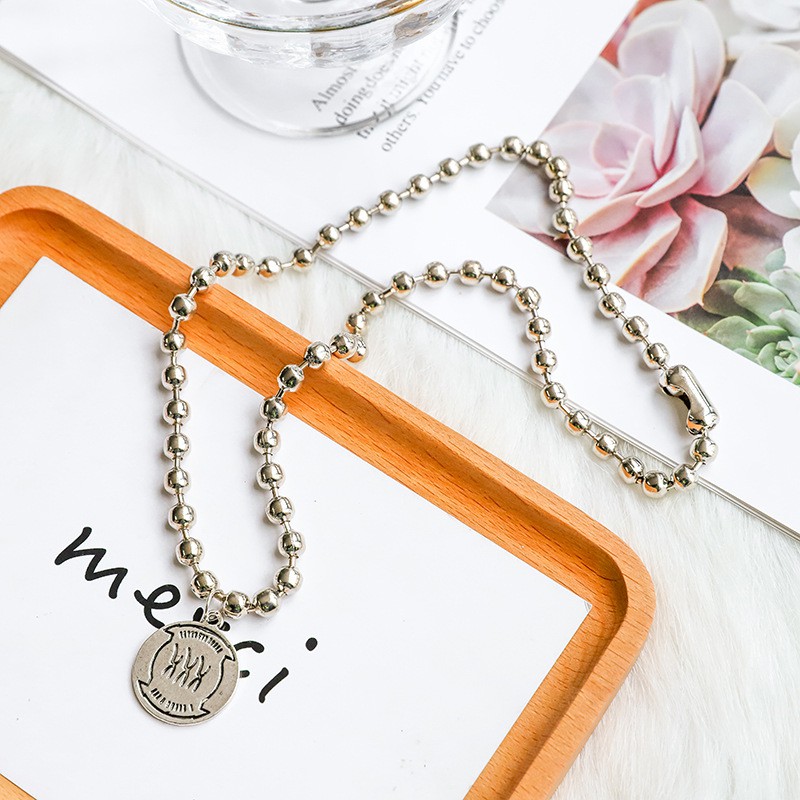 [Mã FASHIONCB232 hoàn tối đa 15K xu đơn 50K] Vòng cổ kim loại dáng dài phong cách hip hop | BigBuy360 - bigbuy360.vn