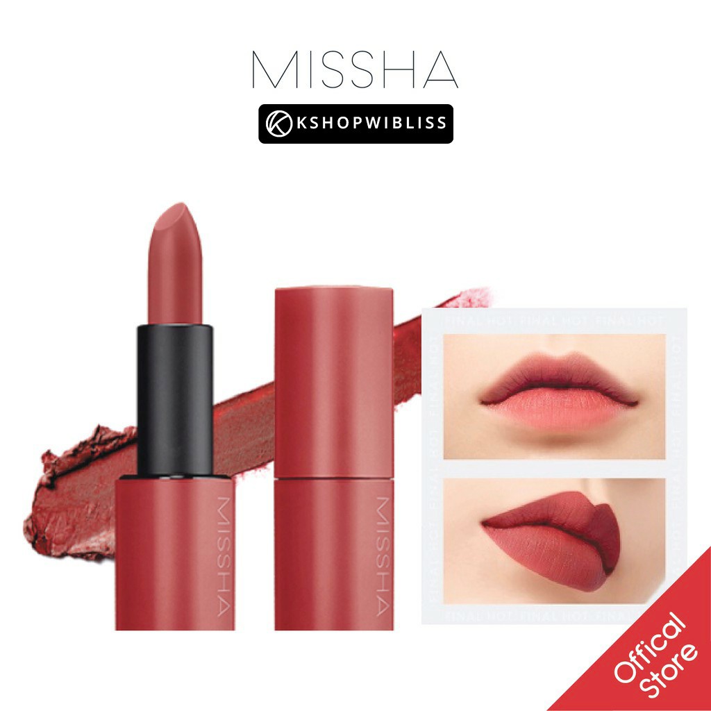 Son lì mịn cao cấp Hàn Quốc MISSHA Dare Rouge Version 1 3.5g Xịn