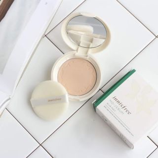 Phấn Phủ Nén Innisfree No Sebum Blur Pact - tone tự nhiên