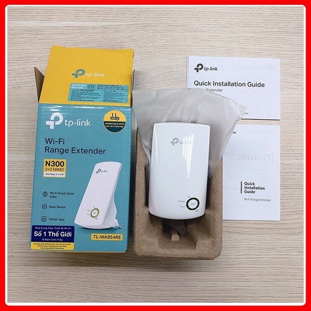 Kích Sóng Wifi TP-Link TL-WA854RE Chuẩn N 300Mbps - Hàng Chính hãng Bảo Hành 24 Tháng | WebRaoVat - webraovat.net.vn