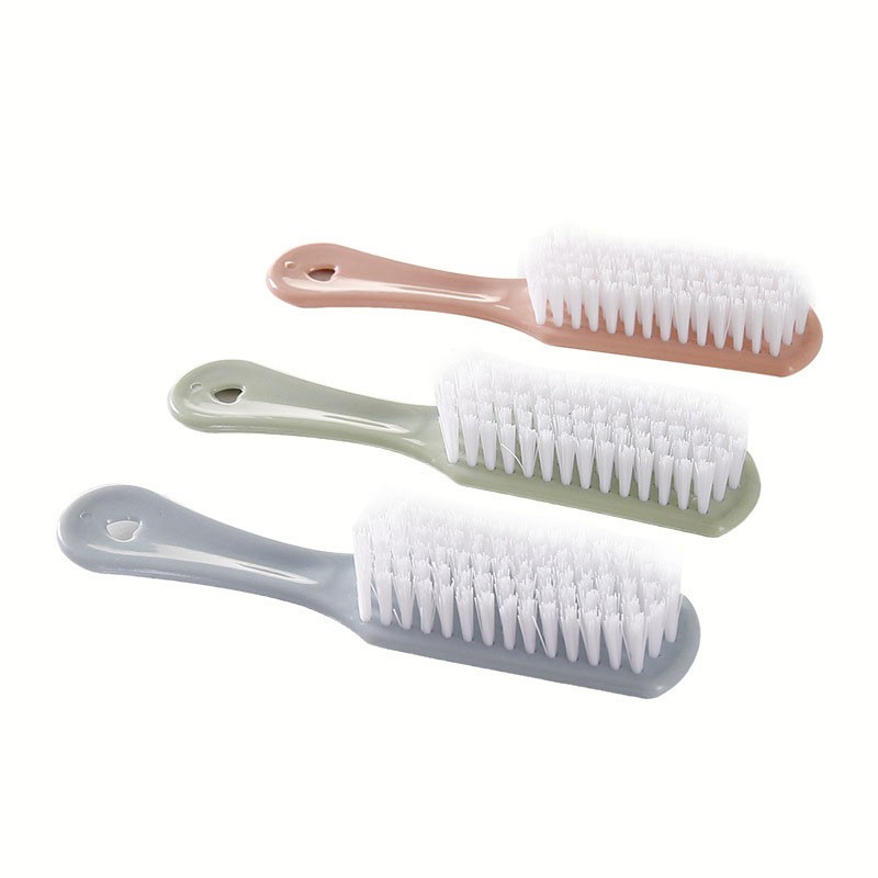 1 + 1 Mua SắmBàn Chải Chà Giày Bằng Nhựa Mềm Có Tay Cầm Tiện Lợi