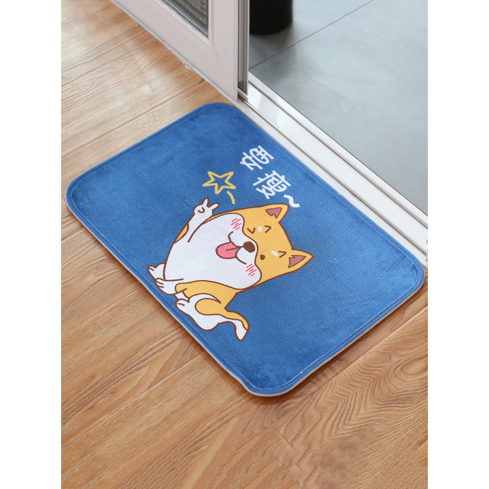 Thảm chân trải sàn hình thú đáng yêu (40x60cm)