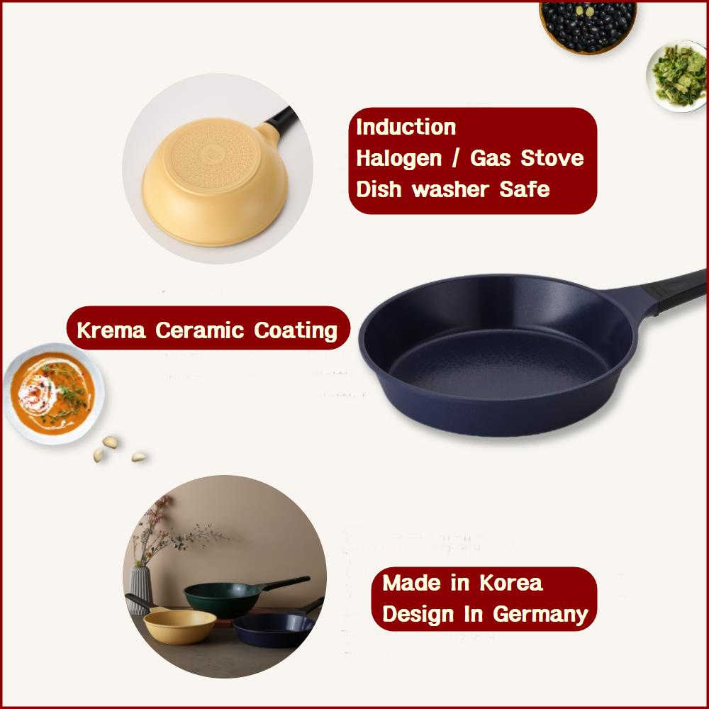 Dòng sản phẩm chảo chống dính KOCH STEINER KREMA Objet Frying Pan Wok