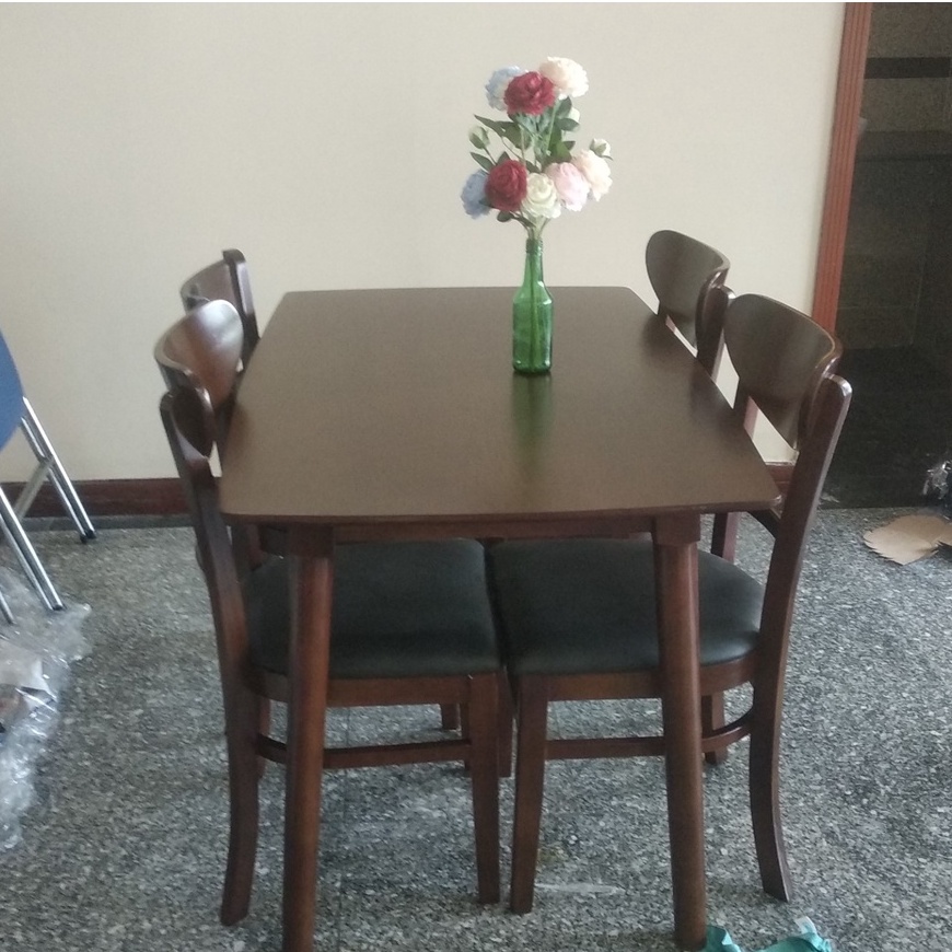 Freeship Bộ bàn ăn mango 4 ghế: HCM Biên Hòa Đồng Nai