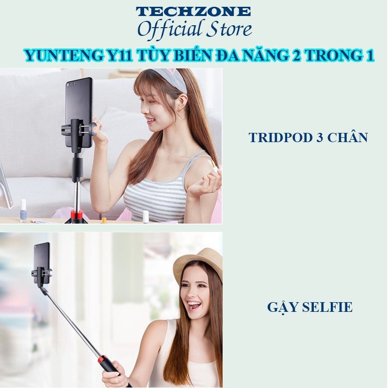 ✤✺◘Gậy Tự Sướng Chống Rung Bluetooth Yunteng Y11,Gậy Chụp Ảnh Tự Sướng Đa Năng Kiêm Tridpod 3 Chân Dùng Cho LiveS | BigBuy360 - bigbuy360.vn