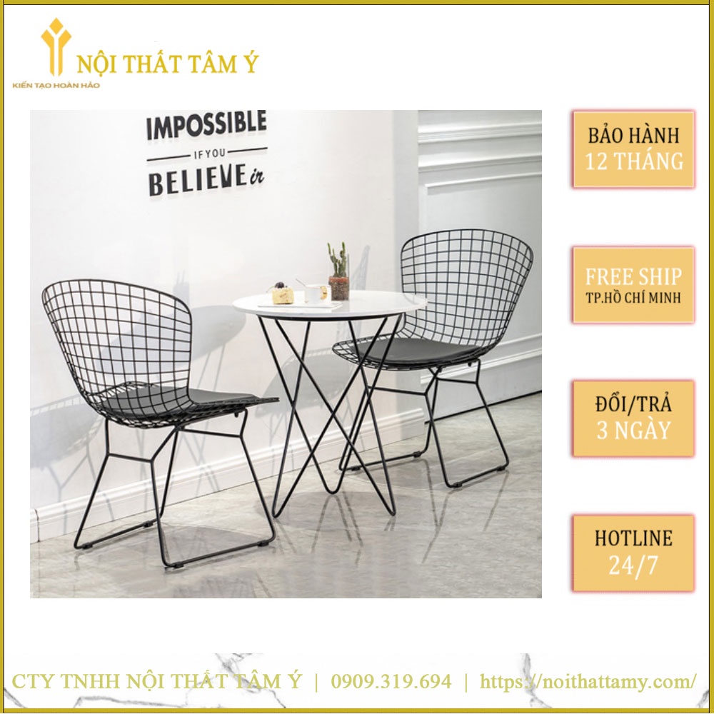 Bộ Bàn Ghế Cà Phê Harry ✌FREE SHIP HCM✌ Bộ bàn ăn Cao Cấp Thương hiệu Nội Thất Tâm Ý