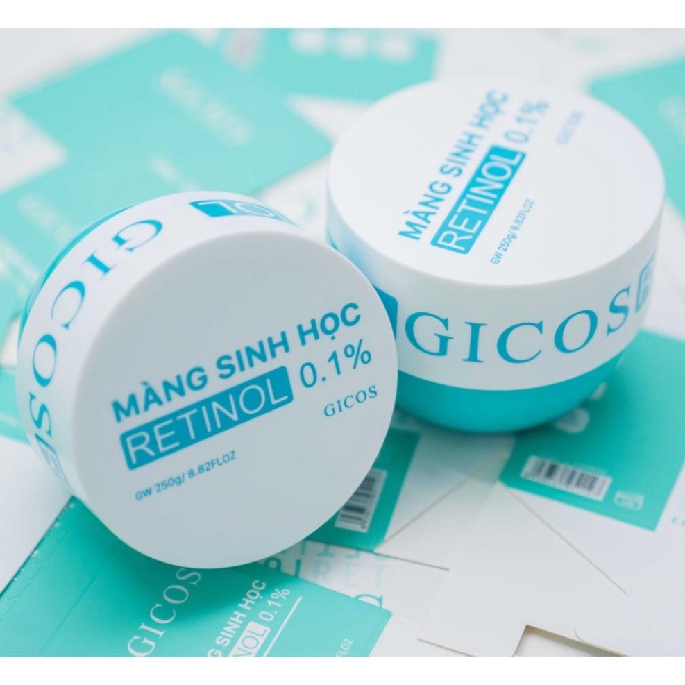 Kem Body Trắng Da Màng Sinh Học Gicos Retinol 0.1% 250g.