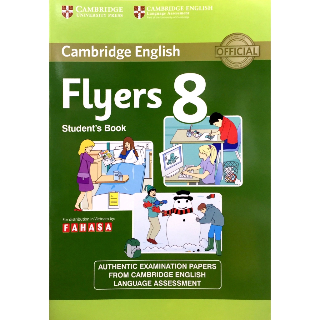 Sách - Cambridge Young Learners English Flyers 8 Student’s Book