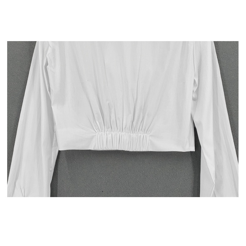 Áo Sơ Mi Dài Tay Thiết Kế Quyến Rũ Thời Trang Dành Cho Nữ