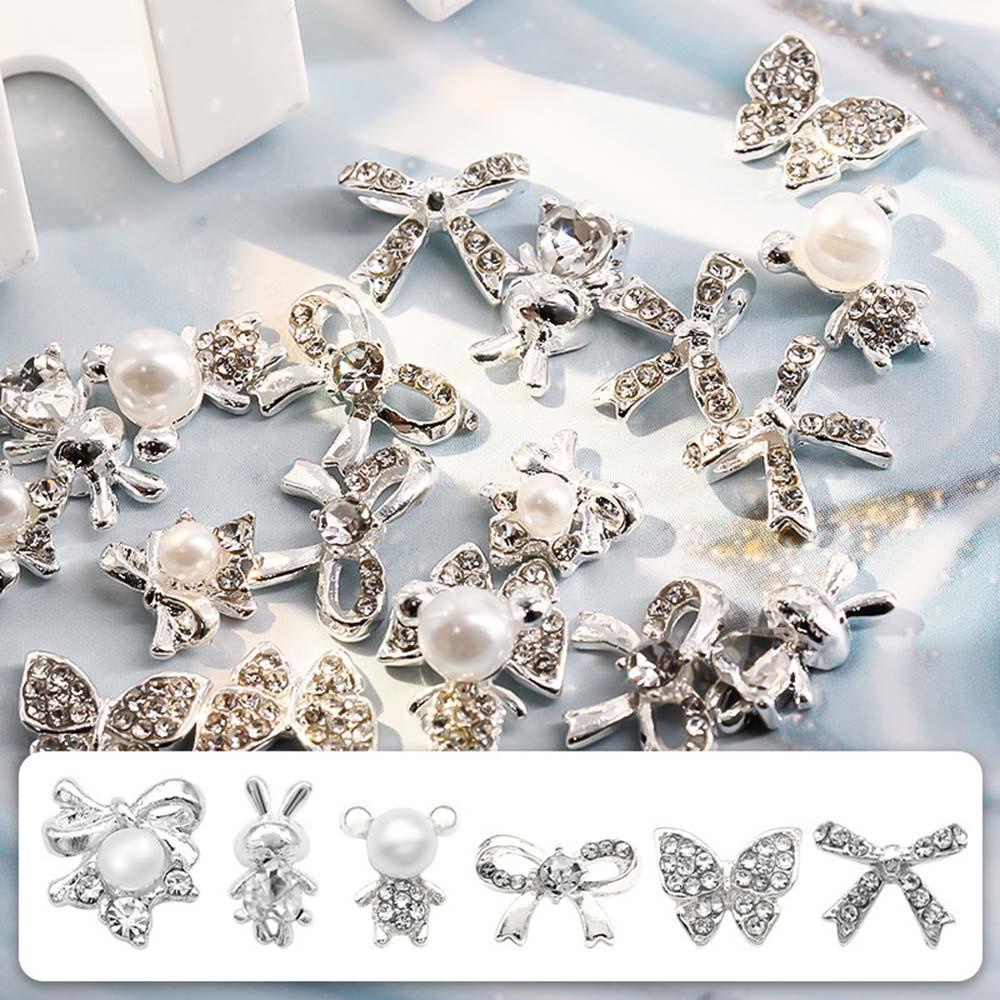 MOCHO Phụ Kiện Nơ 3D Đính Móng Nghệ Thuật