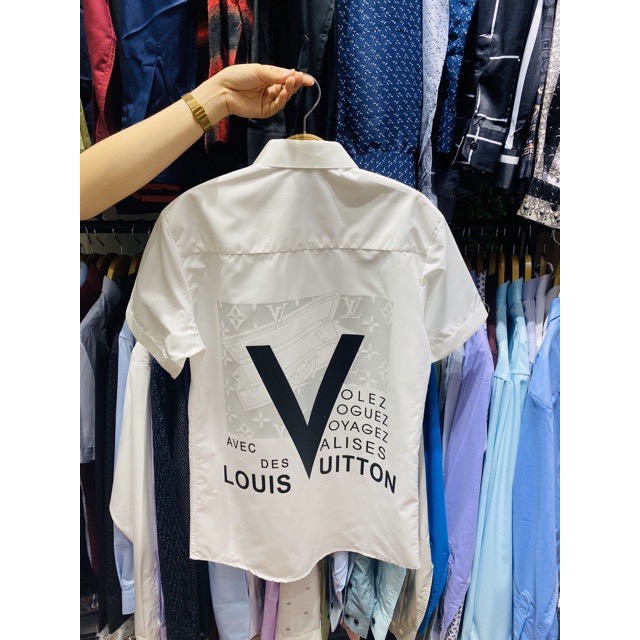 Áo sơ mi nam ngắn tay hàn quốc hàng chuẩn shop vải mịn | BigBuy360 - bigbuy360.vn