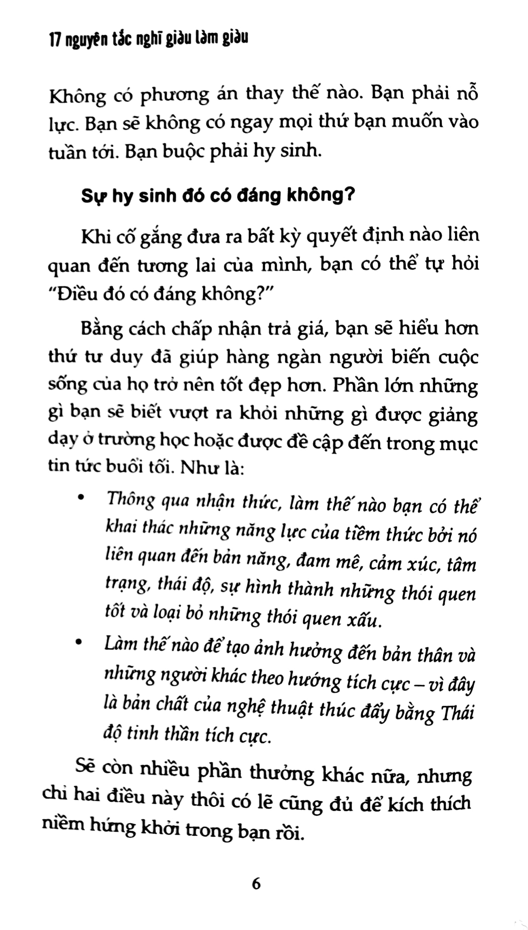 Sách 17 Nguyên Tắc Nghĩ Giàu Làm Giàu