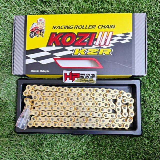 SÊN xe máy kozi sên vàng 9 ly dai 130 mắt gắn sên KOZI chung cho các dòng xe winner- exciter