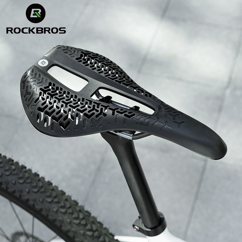 Rockbros Yên Xe Đạp Leo Núi Thoáng Khí Chống Sốc Chuyên Dụng