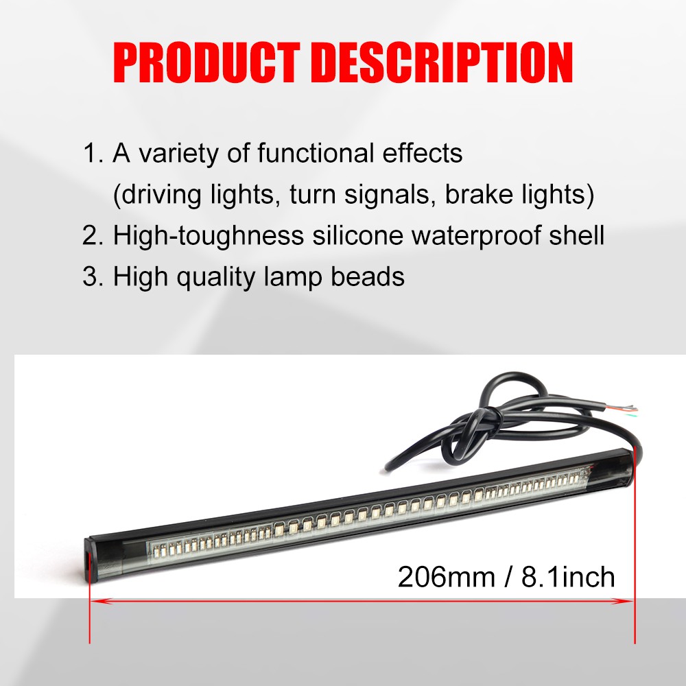 Đèn Led Sương Mù Chống Nước 17Cm Dc12V Cho Xe Hơi