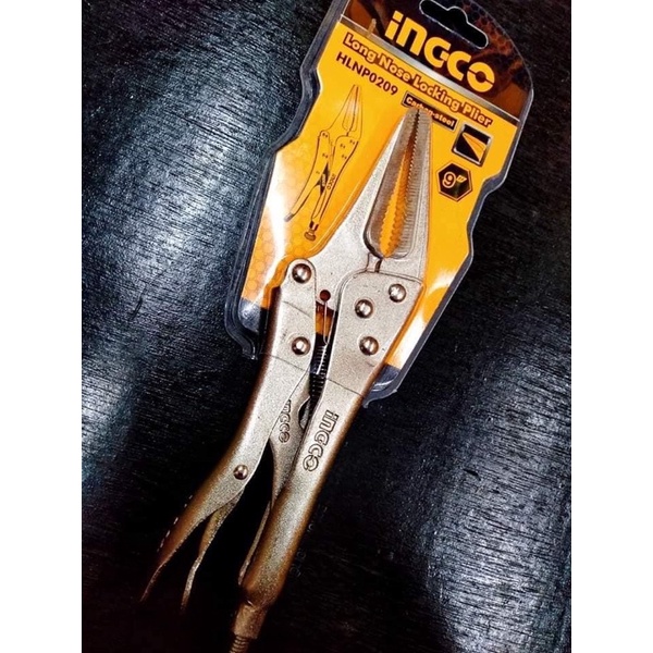 ĐỒ NGHỀ INGCO  Kềm bấm mỏ dài 9 inch HLNP0209