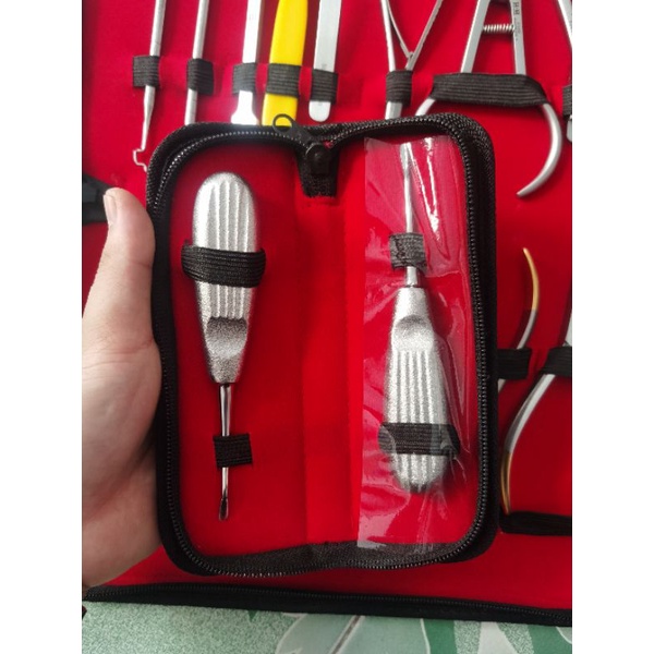 Bẩy không sang chấn, bẩy khuỷu, chất thép đức, có răng cưa