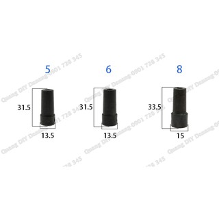 [Quang DIY Da Nang] Khớp nối trục măng ranh drill chuck B12 6mm (còn có 5mm 6mm 8mm 10mm 12mm - khoan cầm tay mini)