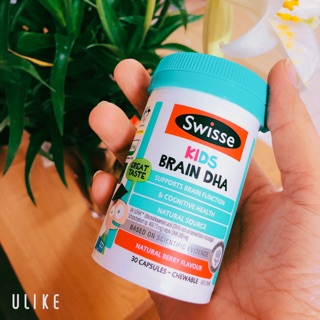 Viên uống bổ sung Swisse Kids Brain DhA