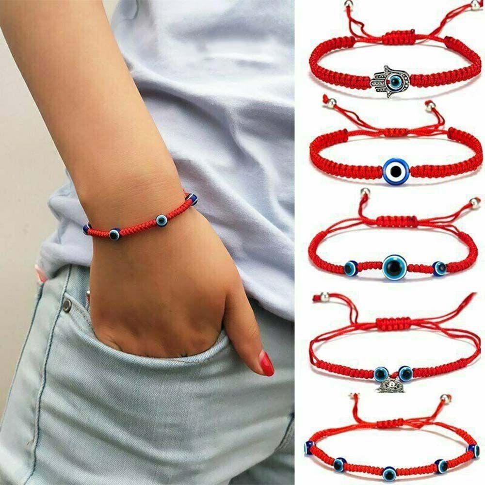 Vòng Tay Chuỗi Hạt Đá Mắt Quỷ May Mắn 5 Kiểu WMES15H