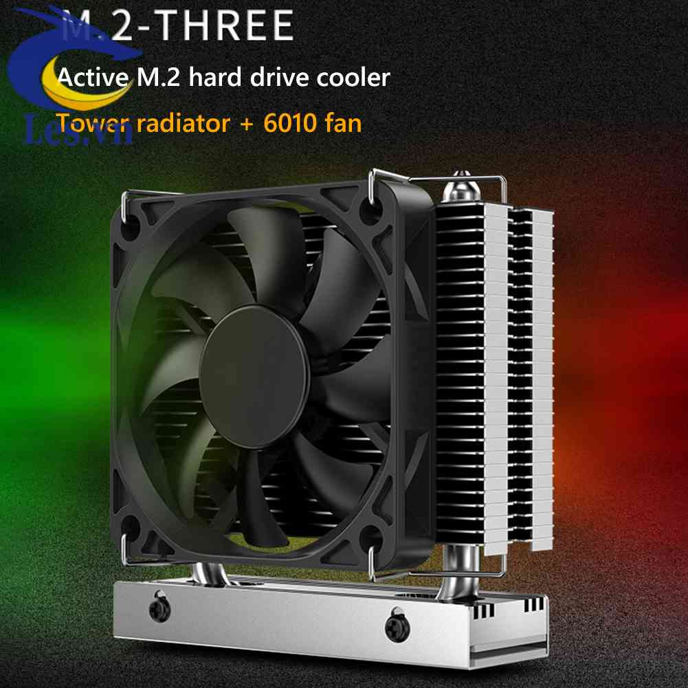 Ổ Cứng Tản Nhiệt M.2-THREE M2 2280 Kèm Quạt Tản Nhiệt SSD