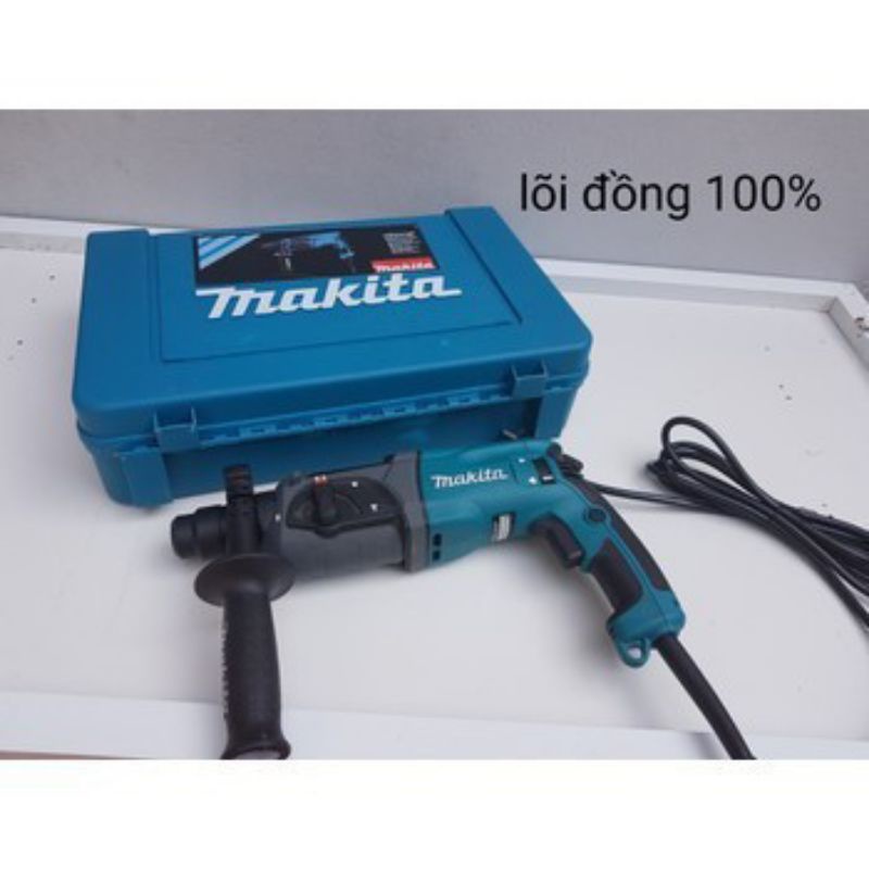 Máy khoan bê tông Makita HR2470-  3 chức năng khoan sắt, gỗ, khoan bê tông và đục bê tông