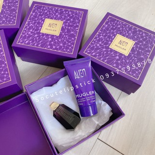 Set dưỡng thể + nước hoa alien mugler