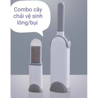 Cây lăn tĩnh điện cây lăn bụi vệ sinh chải lấy lông chó mèo tóc