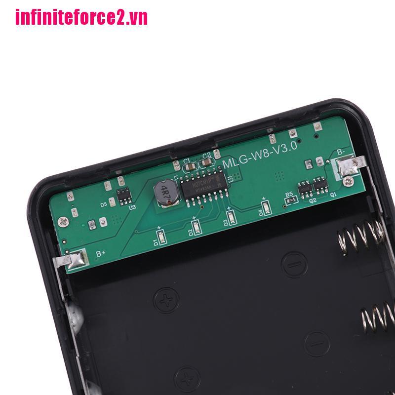 Bộ Sạc Dự Phòng Usb 8x18650