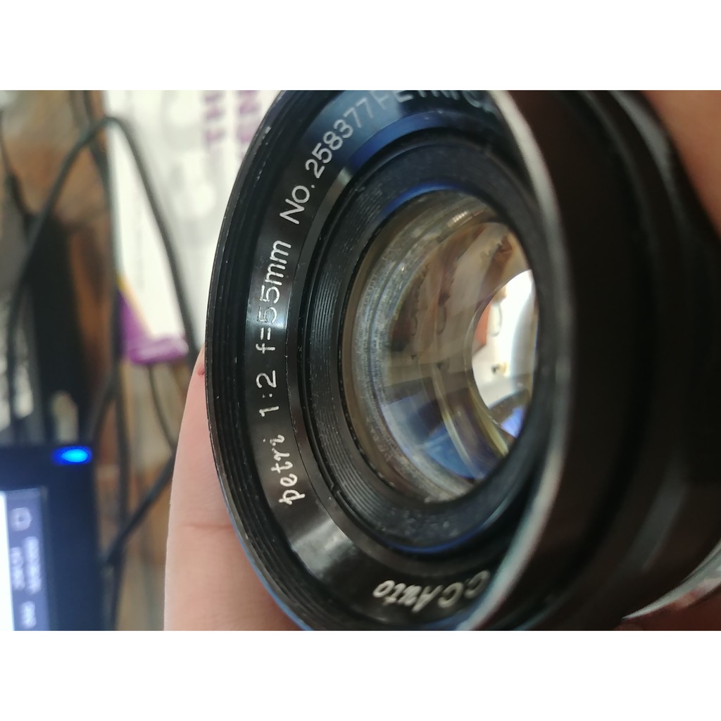Lens Chân Dung Petri 55mm f/2